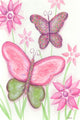 Marmont Hill, "2 Butterflies" by Reesa Qualia Painting on Wrapped Canvas, 30x45