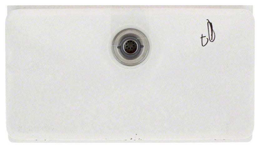 Large Single Bowl Undermount AstraGranite Kitchen Sink, White