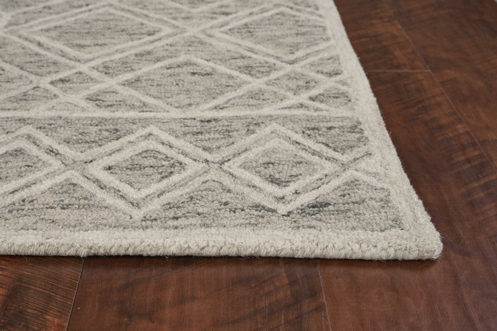 HomeRoots 8' x 10' Wool Sand Area Rug
