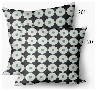 Button Up Decorative Throw Pillow, Pepper, 20"x20"