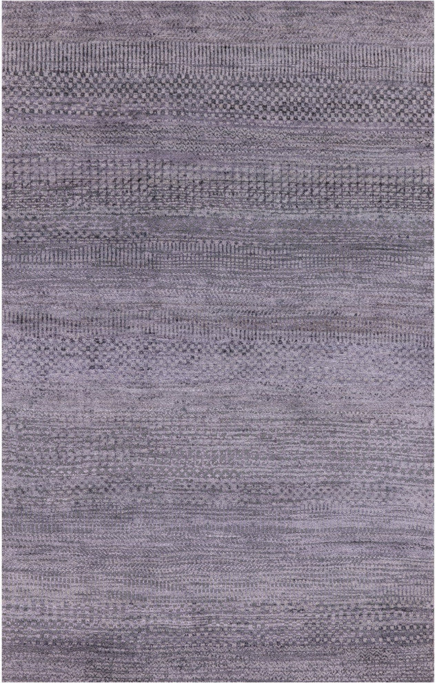 3' 0" X 4' 10" Savannah Grass Wool and Silk Handmade Rug Q11549