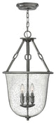 Hinkley Dakota Foyer Medium Pendant, Polished Antique Nickel