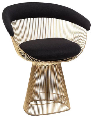 Planter Dining Chair, Gold