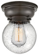 Innovations 623-1F-OB-G204-6-LED 1-Light Flush Mount, Oil Rubbed Bronze