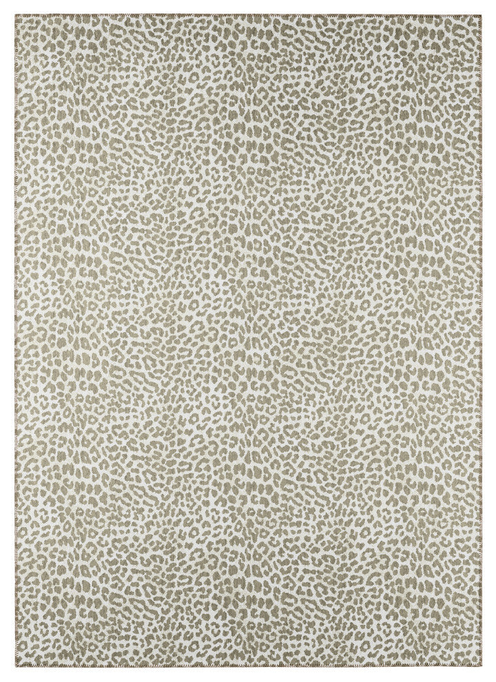 Indoor/Outdoor Mali ML2 Stone Machine Washable 3' x 5' Rug