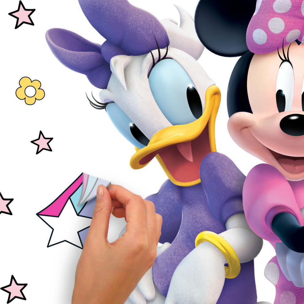 Minnie Mouse Peel and Stick Giant Wall Decals With Alphabet