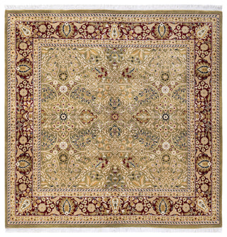 MOGUL, Hand Knotted Area Rug 5' 4" X 5' 3"