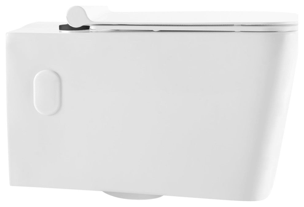 Concorde Wall hung Toilet Bowl, Black Hardware