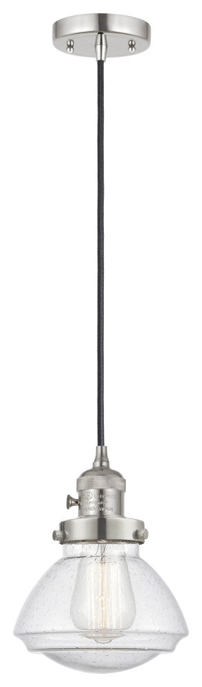 INNOVATIONS 201CSW-PN-G324 1-Light Mini Pendant Polished Nickel