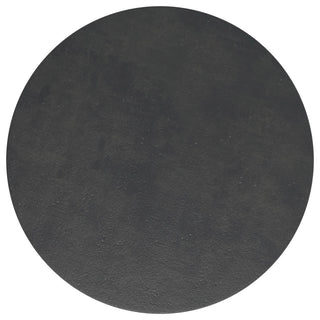 Charmaine Cast Aluminum Coffee Table in Black Nickel