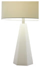 Athena Table Lamp, White