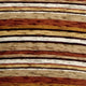 Pillow Decor - Carnival Stripes Brown 17 x 17 Throw Pillow