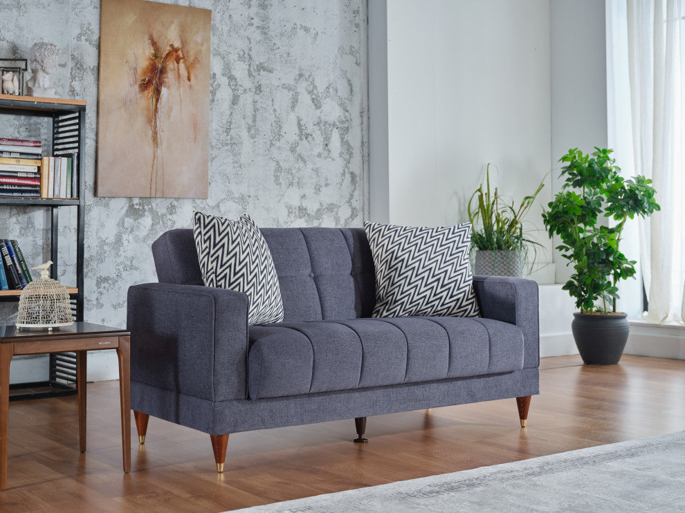 Camilla Love Seat, Mira Navy