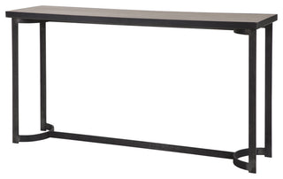 Uttermost Basuto Steel Console Table