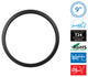 DSE 9" Black Round Selectable LED Surface Mount Downlight