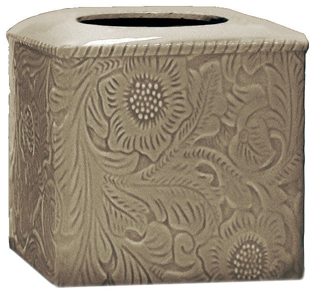 Savannah Tissue Box, Taupe