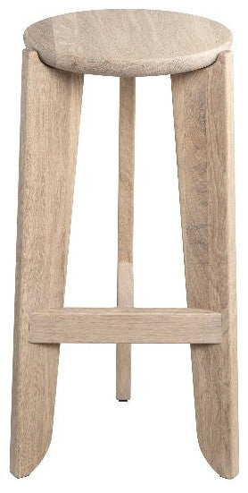 Eli Oak Bar Stool