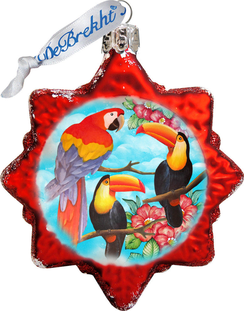 Tropical, Set of 3 Ornament