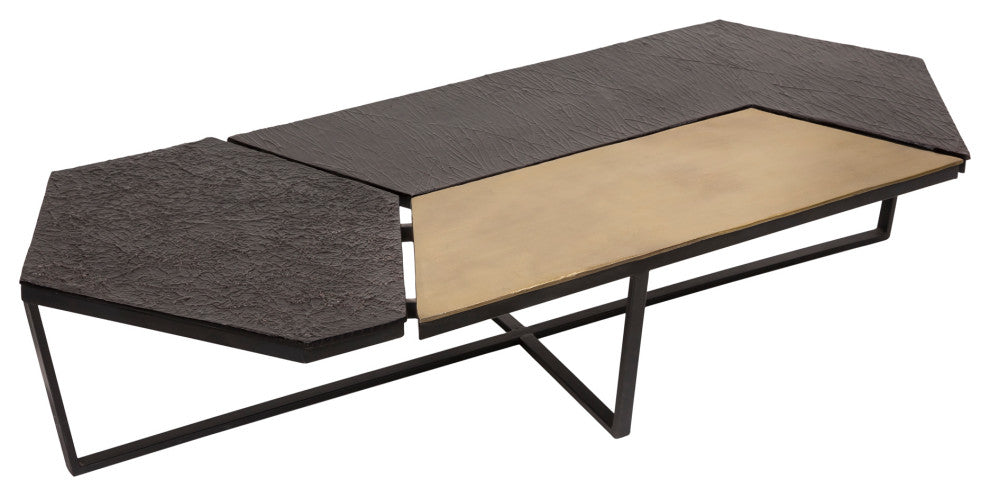 Contemporary Kampas Coffee Table - Yellow