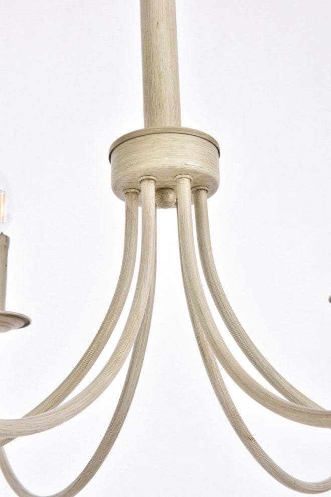 Briana 6-Light Pendant, Weathered Dove