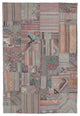 Rug N Carpet - Handmade Turkish 6' 8'' x 9' 10'' Vintage Patchwork Kilim Rug