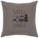Image Pillow 16x16 Happy Camper Cotton Chrome