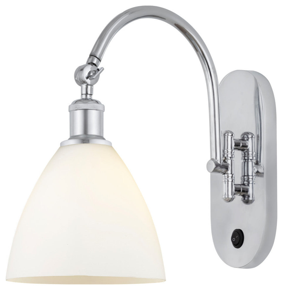 Innovations 518-1W-PC-GBD-751-LED 1 Light Sconce, Polished Chrome