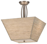 16 Square Cesta Semi-Flushmount