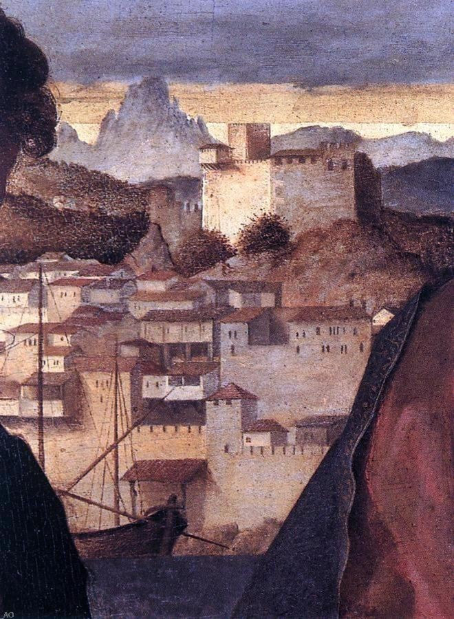 Giovanni Bellini Madonna and Child with St John the Baptist Wrapped Canvas
