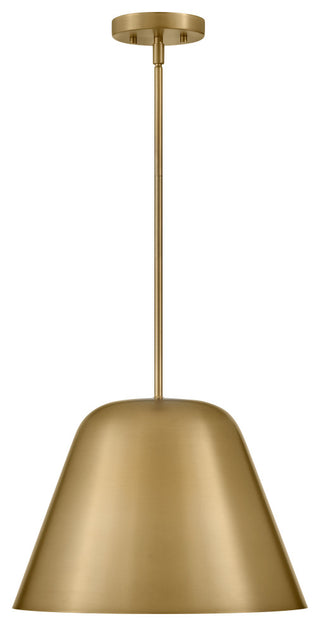 Lark Madi 16" Medium Pendant Light, Lacquered Brass