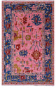Hand Knotted Turkish Oushak Wool Rug 5' 1" X 8' 1" - Q15879