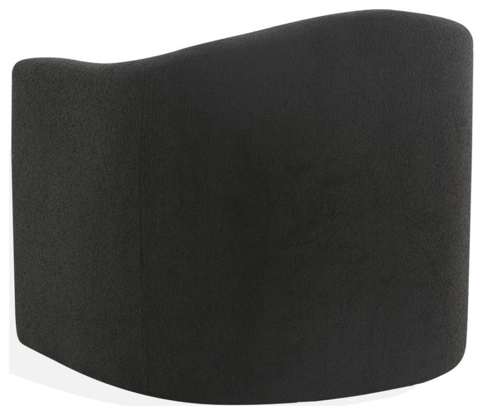 Safavieh Laylette Upholstered Accent Chair, Black