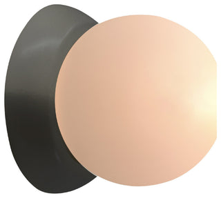 Ambiance Petite Coupe Wall Sconce, Gloss Gray