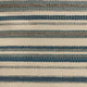 Plutus Blue Lanes Stripe Luxury Throw Pillow, 24"x24"