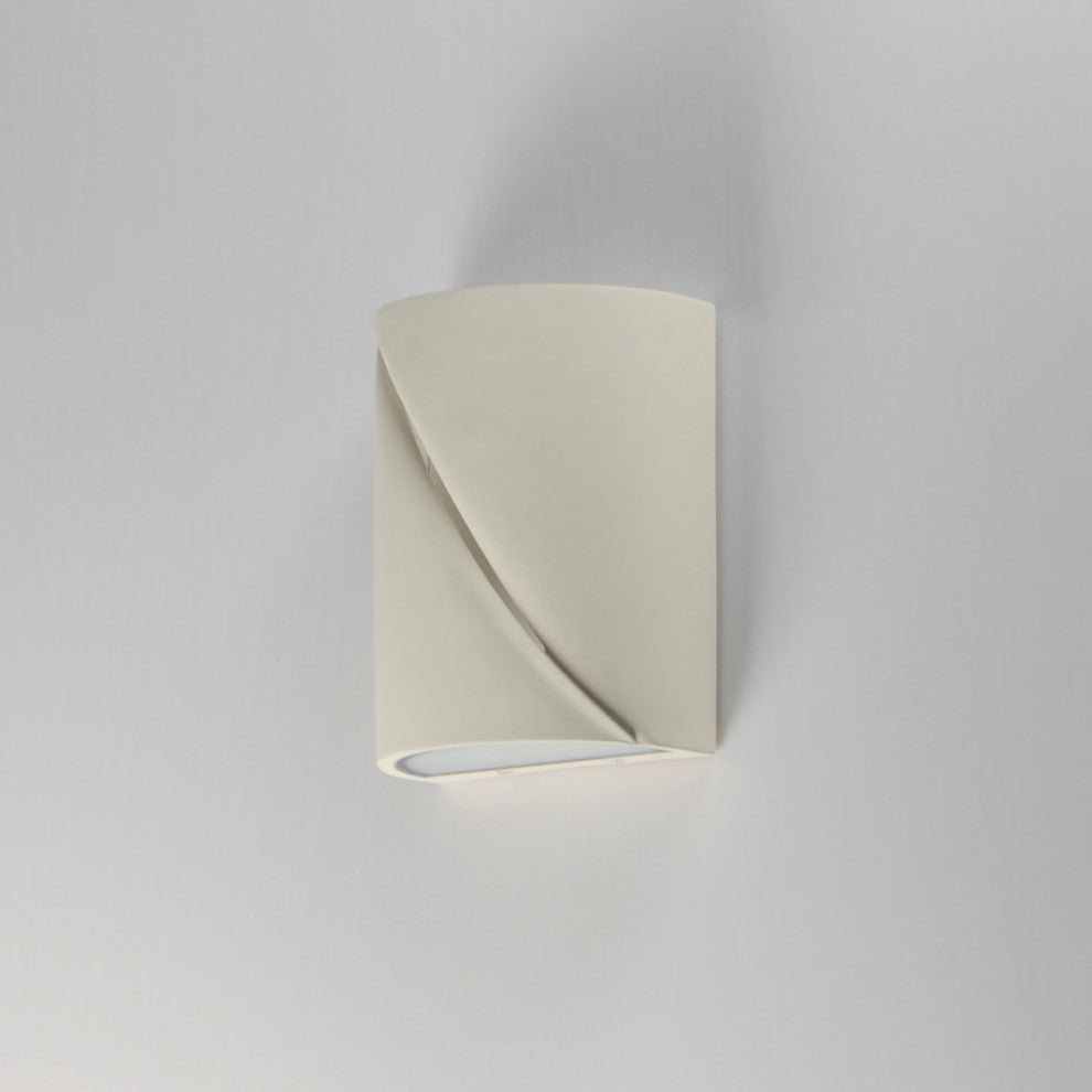 ET2 E14390 Puff 8" Tall LED Outdoor Wall Sconce - Chaulk White