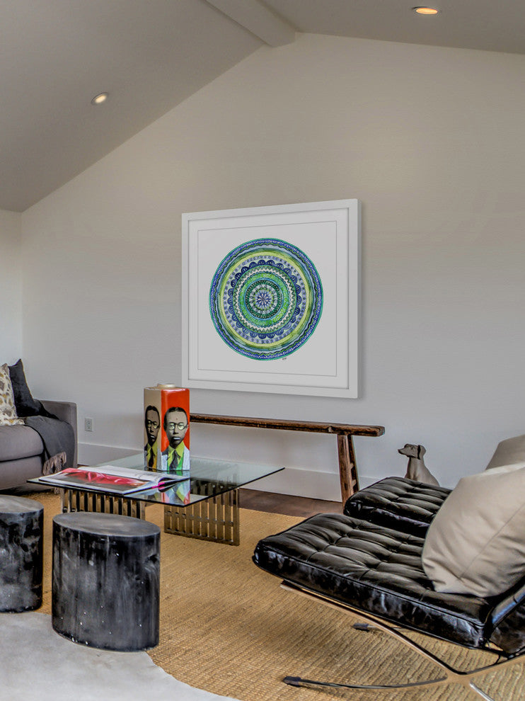 "Mosaic" Framed Print by Rachel Byler