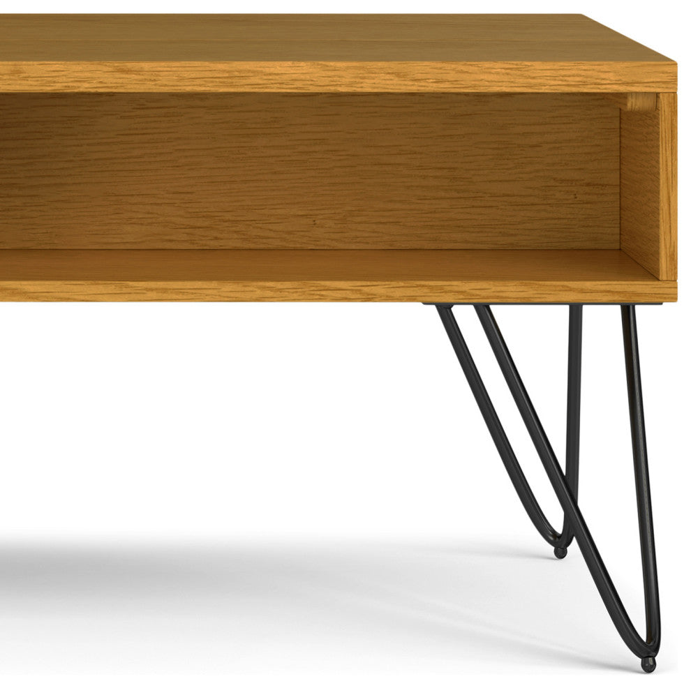 Hunter Lift Top Coffee Table in Oak Veneer, Oak Veneer