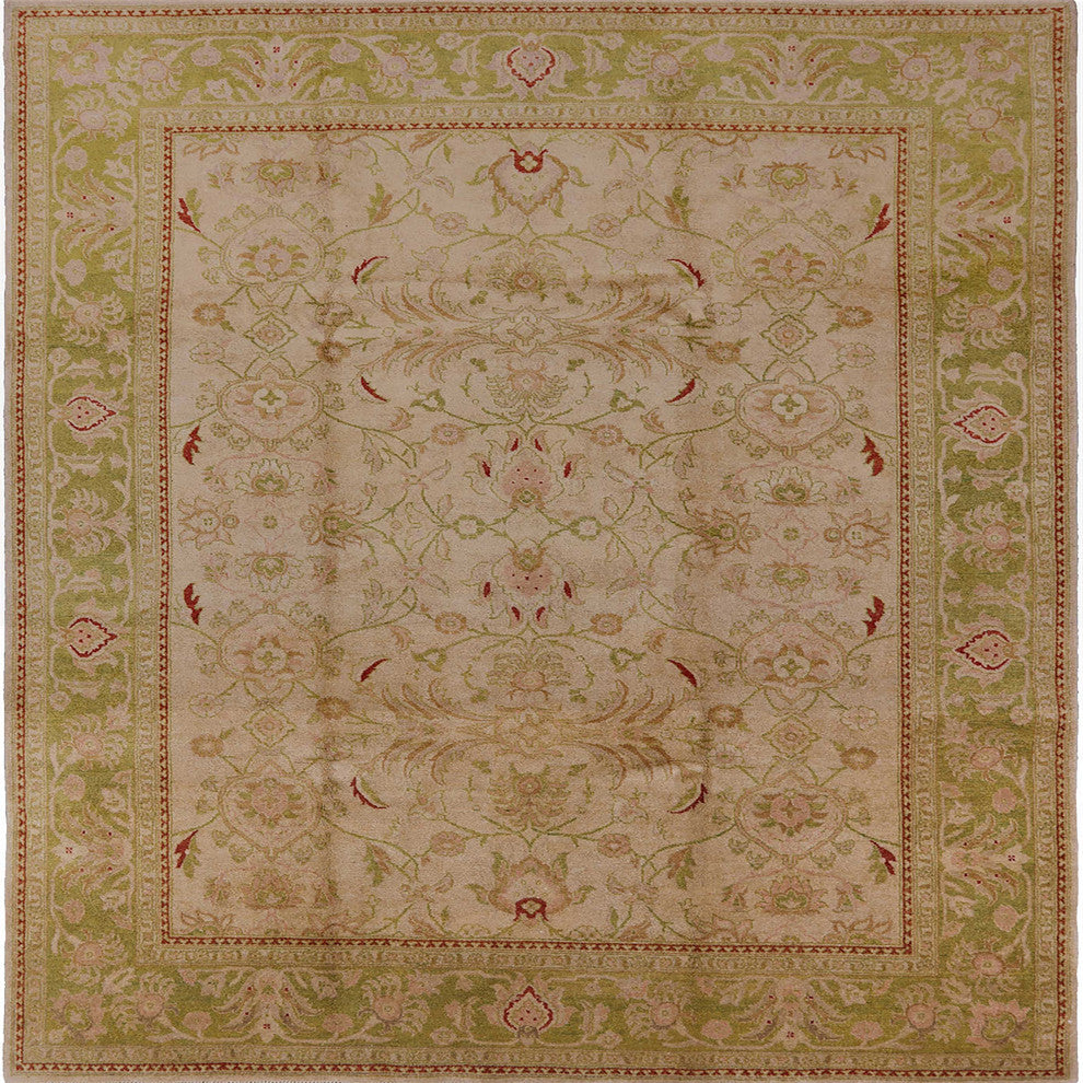 Ahgly Company Indoor Square Mid-Century Modern Area Rugs, 7' Square