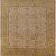 Ahgly Company Indoor Square Mid-Century Modern Area Rugs, 7' Square