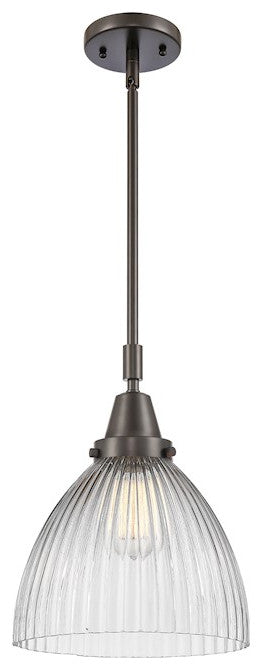 INNOVATIONS LIGHTING 447-1S-OB-G222 Seneca Falls Mini Pendant