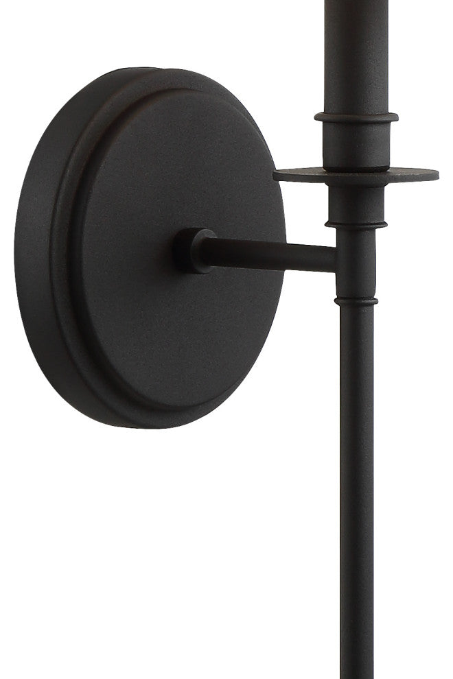 Elight 1 Light Black  Wall Mount