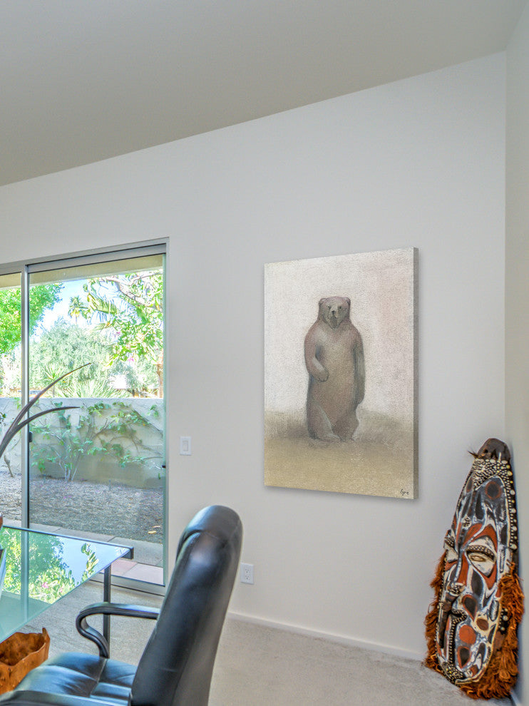 "What's Up " Painting Print on Wrapped Canvas, 20"x30"