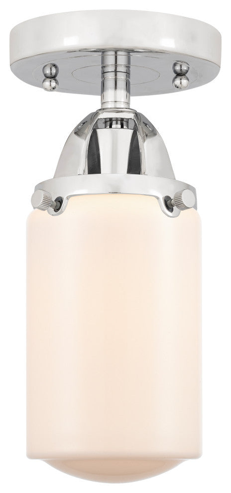 INNOVATIONS LIGHTING 288-1C-PC-G311 Dover 1 Light 4.5 inch Semi-Flush Mount