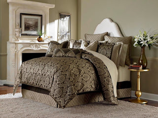Imperial 9-Piece Queen Comforter Set - Bronze
