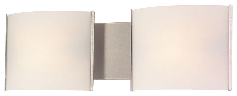 Elk Lighting Pannelli 2-Light Vanity, Stainless Steel