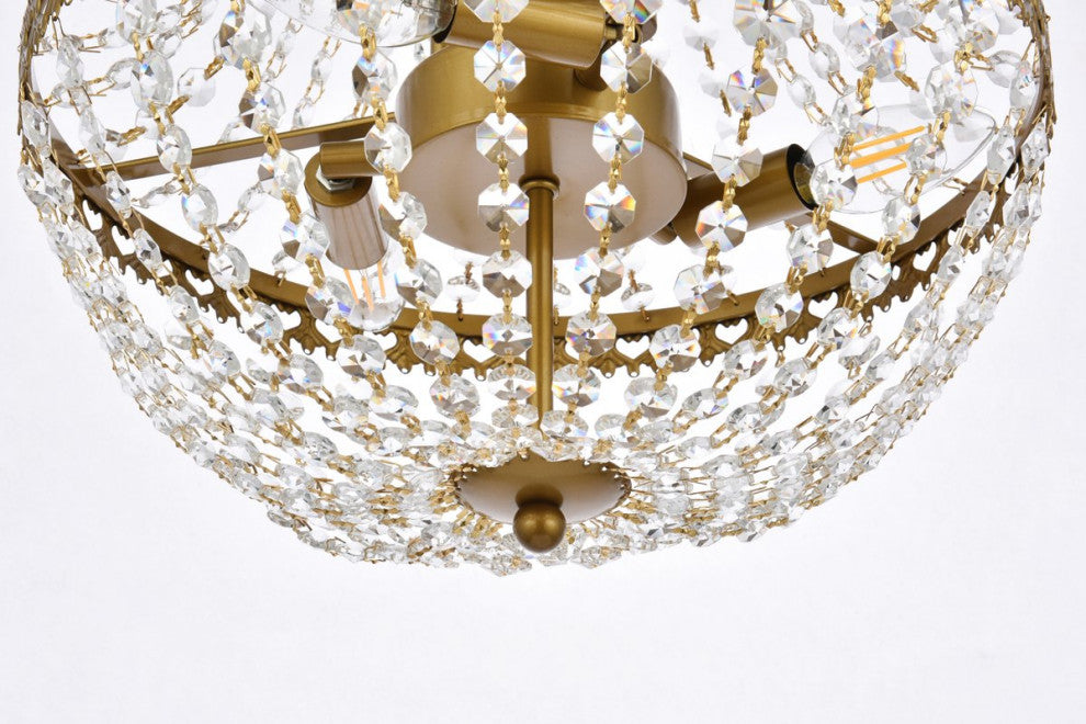 Victor 14" Pendant, Brass