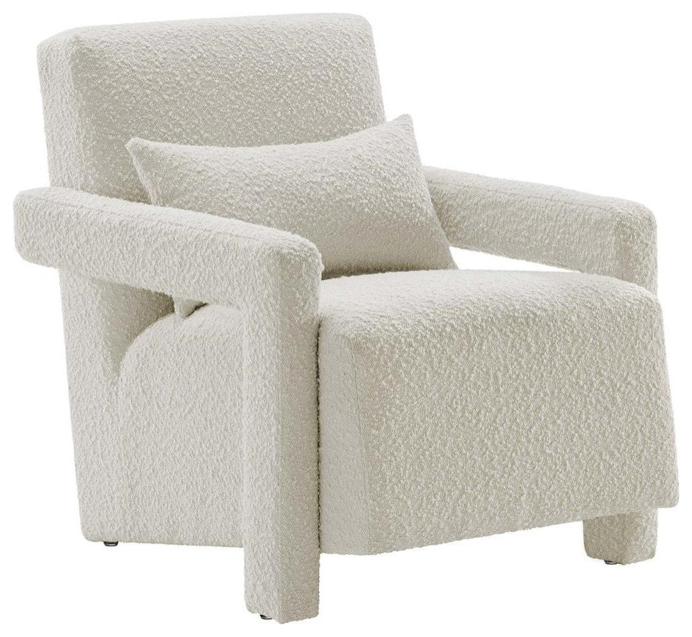 Mirage Boucle Upholstered Armchair