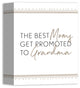 The Best Moms Get Promoted to Grandma 8x10 Canvas Wall Art