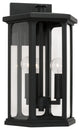 Capital Lighting, 946631BK, 10"Wx16"H Outdoor 3-Light Medium Wall Lantern
