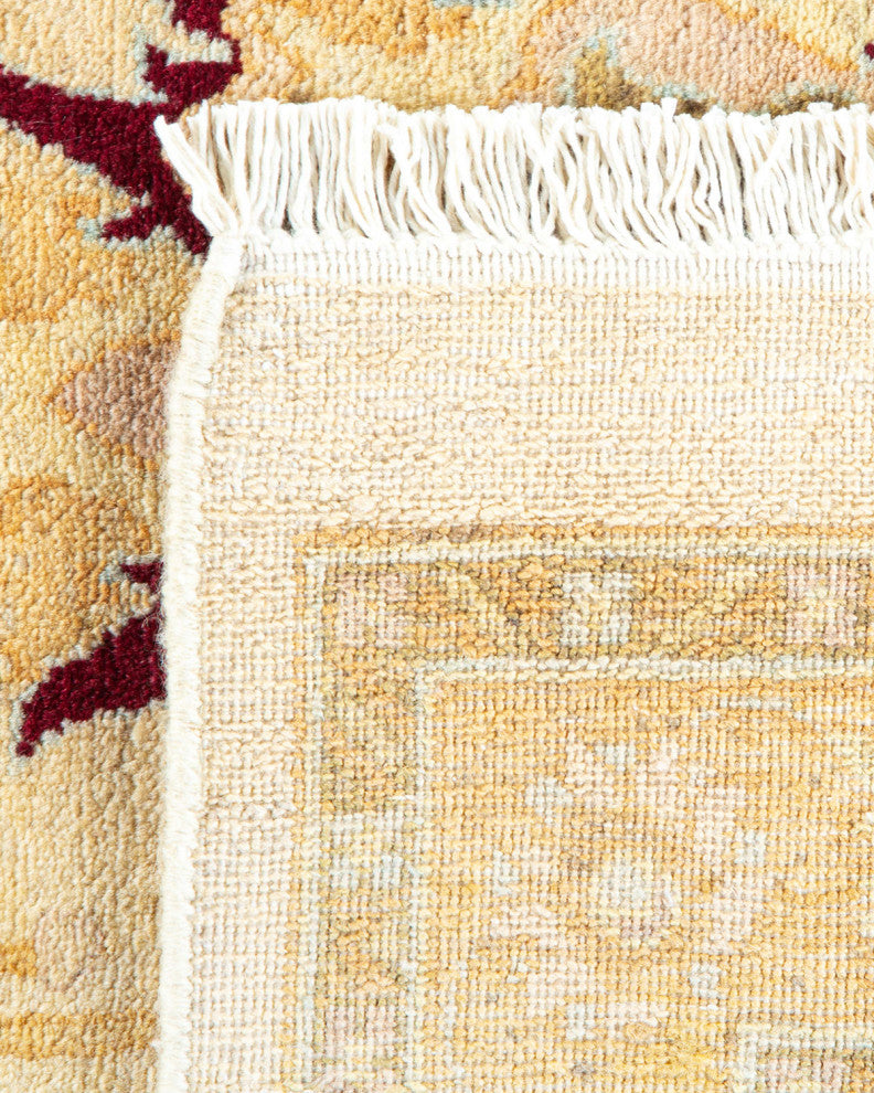 Amara, One-of-a-Kind Hand-Knotted Area Rug Ivory, 8'2"x10'2"